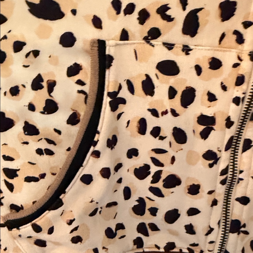 JOHNNY WAS SET Embroidered Animal Print Bomber Jacket/Joggers Large $425 - Picture 5 of 15